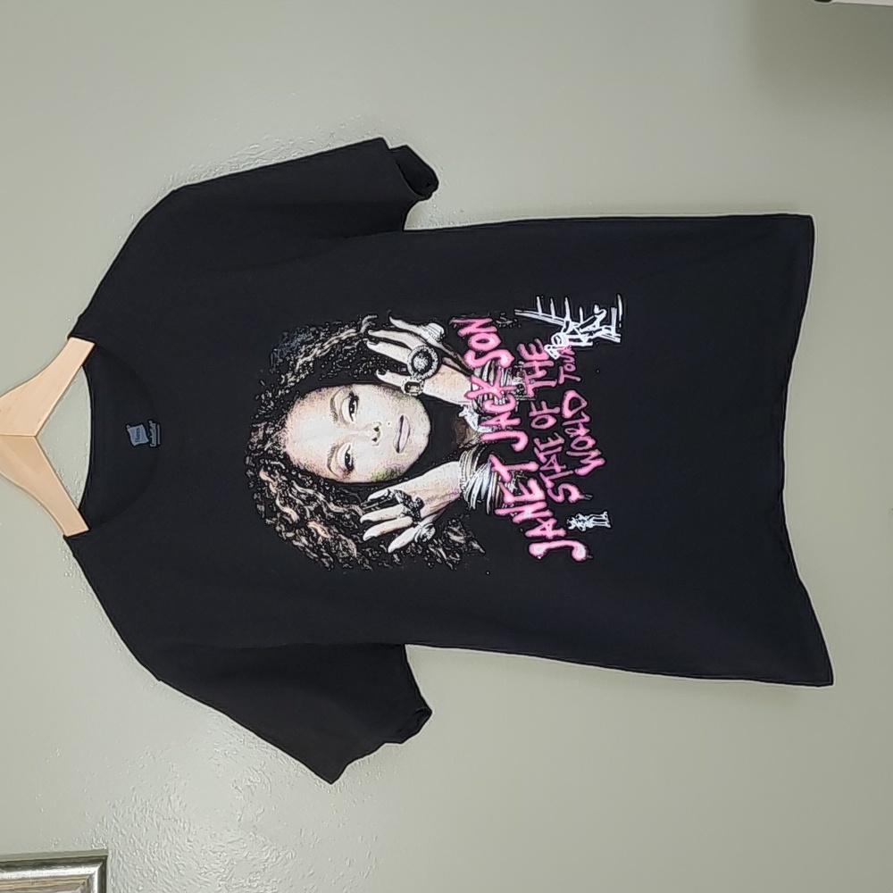 Janet Jackson State of the World T-shirt‎ Size Medium
